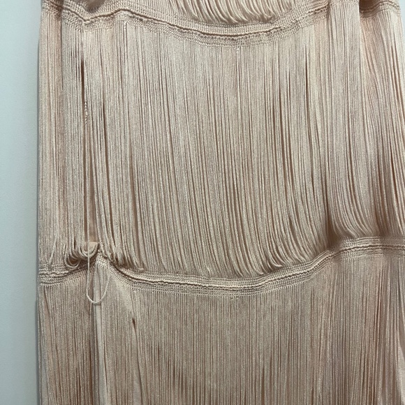 H&M pink fringe dress xs - Picture 3 of 11